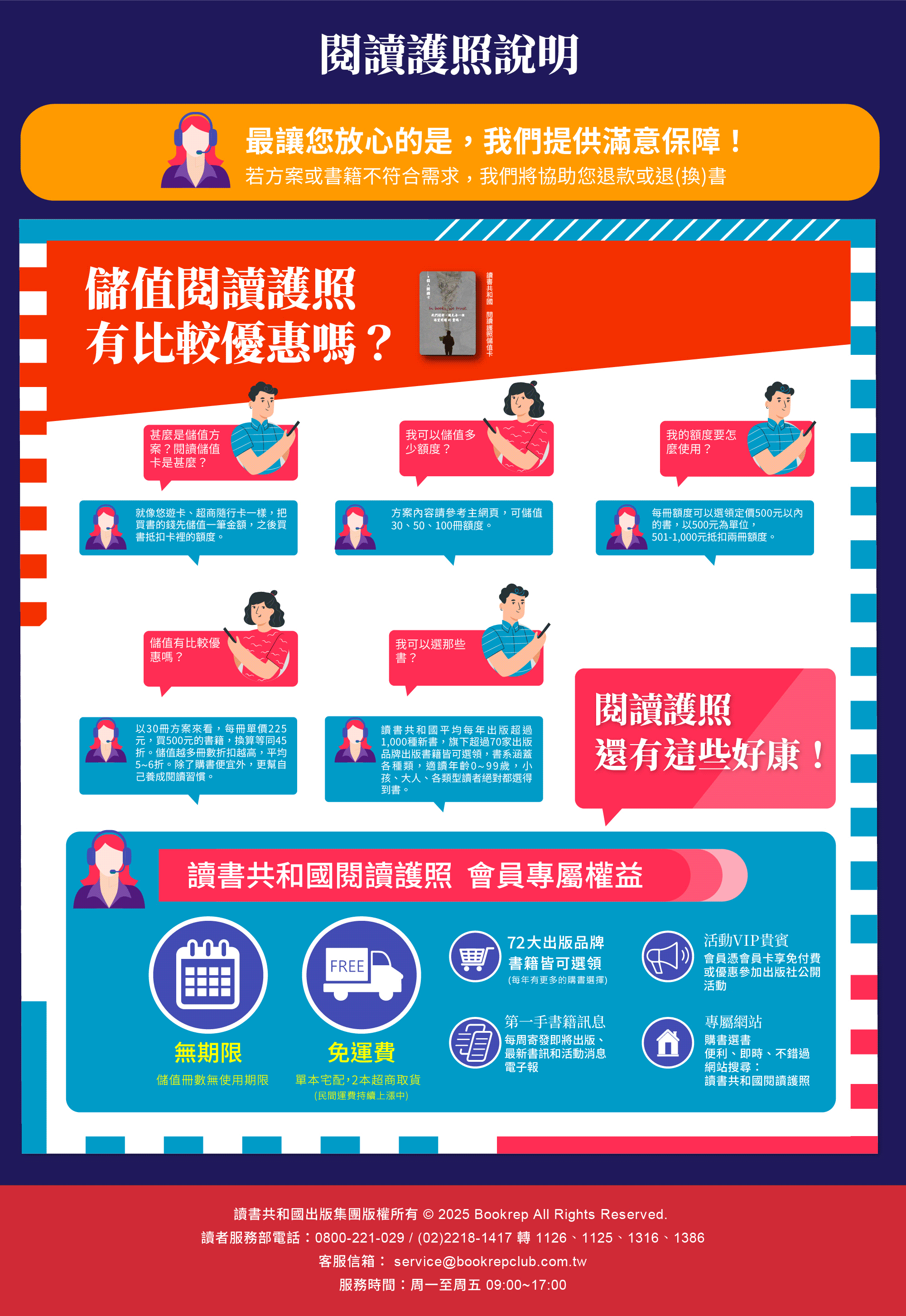 閱讀護照說明、footer